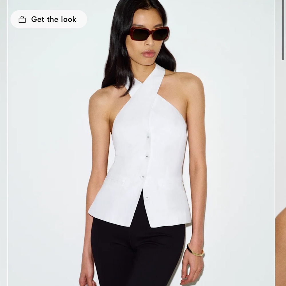 Reformation Tate Linen Top new with tags